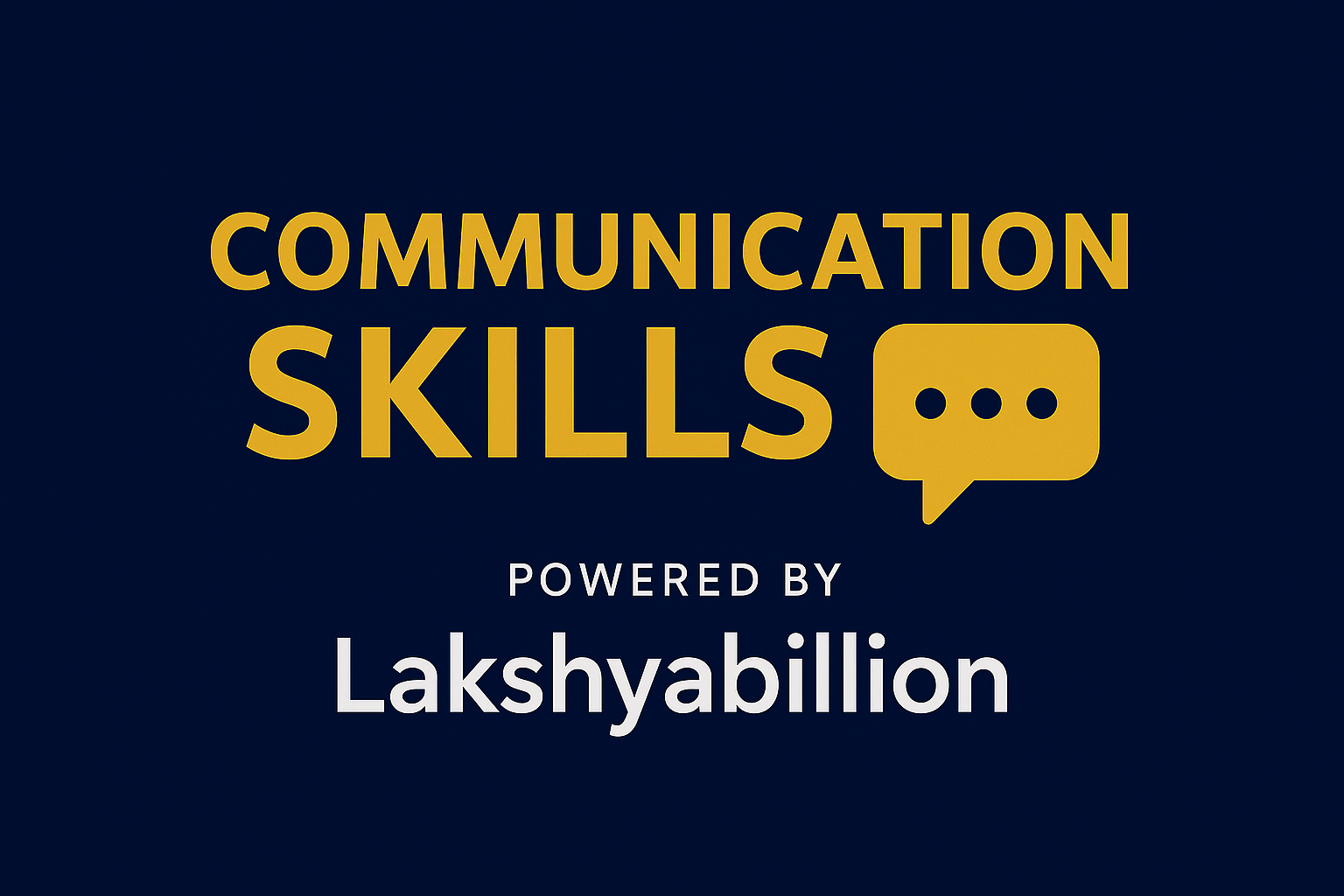 Communication Skills 
